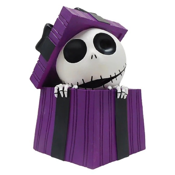 Disney Other - Disney Nightmare Before Christmas Jack Skellington Resin Present